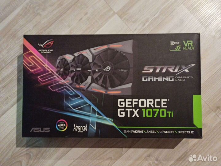 Asus ROG strix gtx 1070 ti