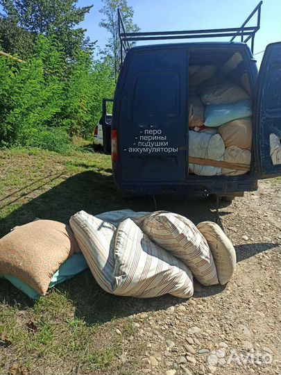 Принимаю пух / перо,подушки,перины старые и новые