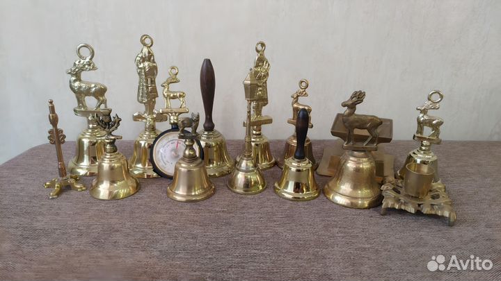 Английские бронзовые колокольчики 20 век