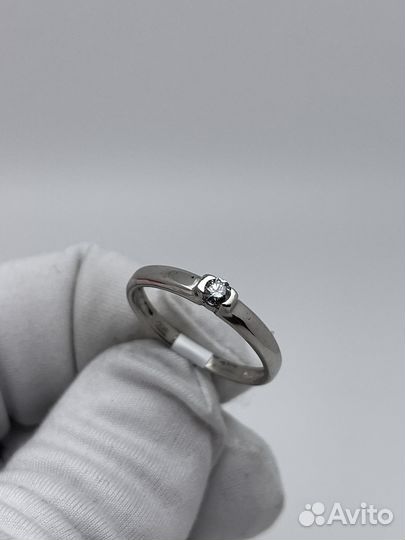 Золотое Кольцо 585 пробы с бриллиантом. Рассрочка