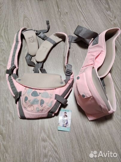 Эргорюкзак хипсит кенгуру Aiebao 3 в 1