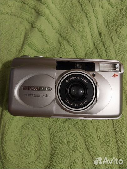 Пленочный фотоаппарат olympus superzoom 70G