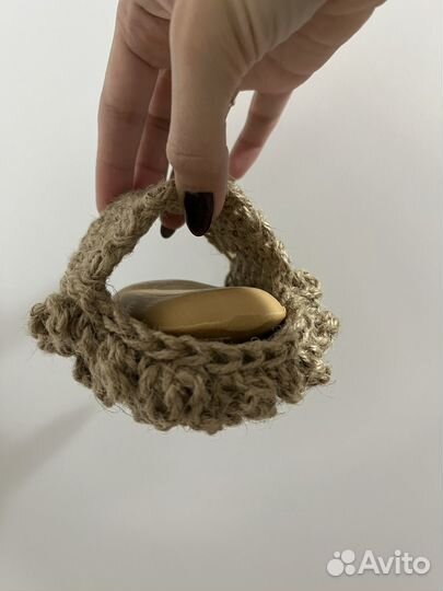 Эко мочалка скрабер ручной работы