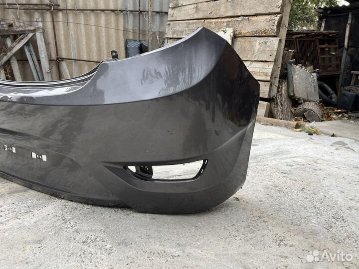 Задний бампер hyundai solaris хэтчбек