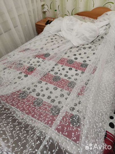 Шторы тюль бу