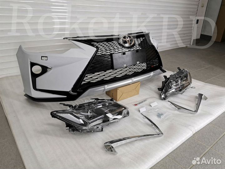 Обвес на Toyota Camry 50 / 55 11-2017г