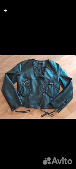 Куртка кожаная женская