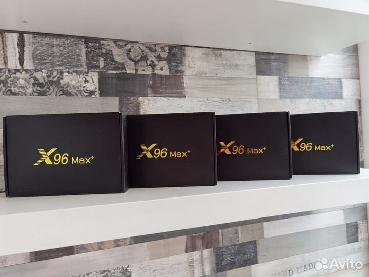 Тв Бокс X96 max plus+4/64 + Apple Tv с настройкой