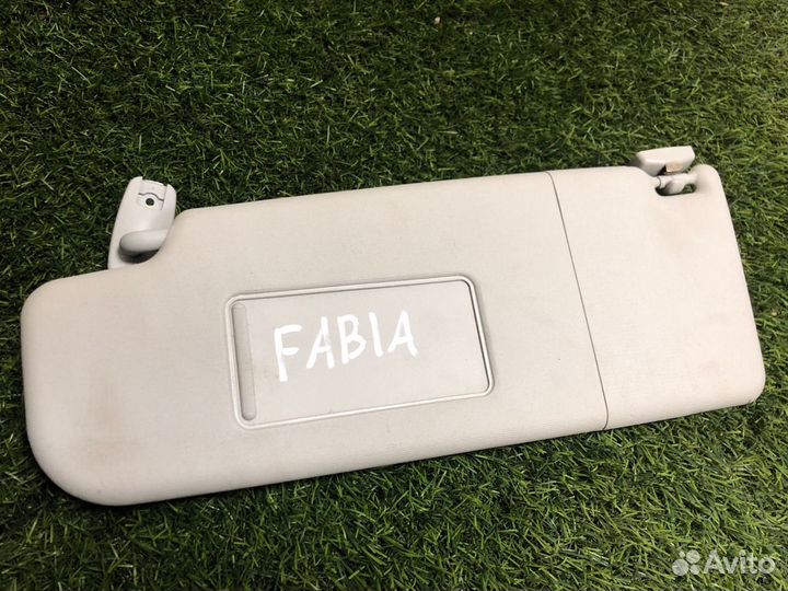Козырек солнцезащитный передний левый Skoda Fabia