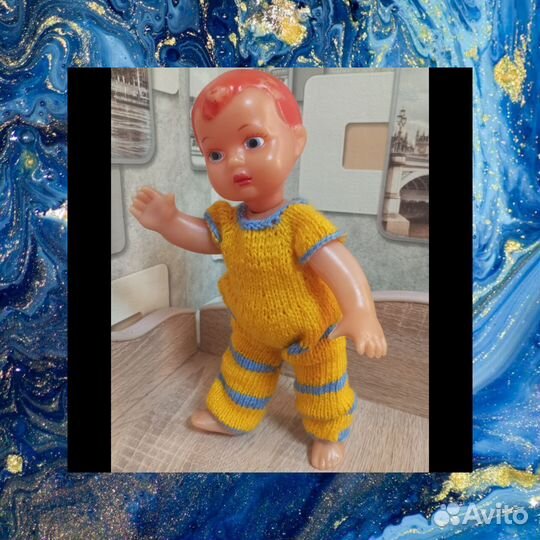 Кукла алёшка СССР 60 гг Ленигрушка 27 см