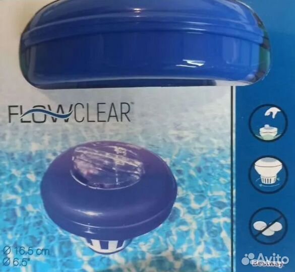 Дозатор-поплавок для очищ. таблеток для бассейна