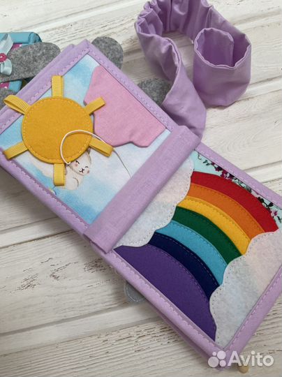 Книжка игрушка из фетра
