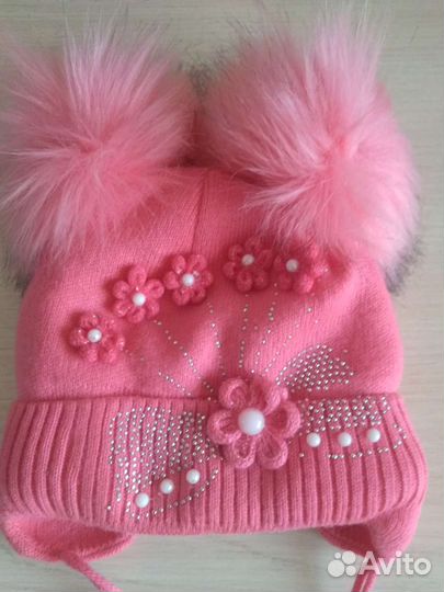Шапка детская для девочки