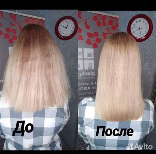 Кератиновое выпрямление волос модель