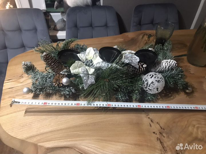 Подсвечник новогодний