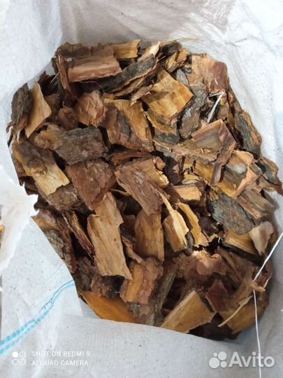 Мульча (кора лиственницы, сосны, )