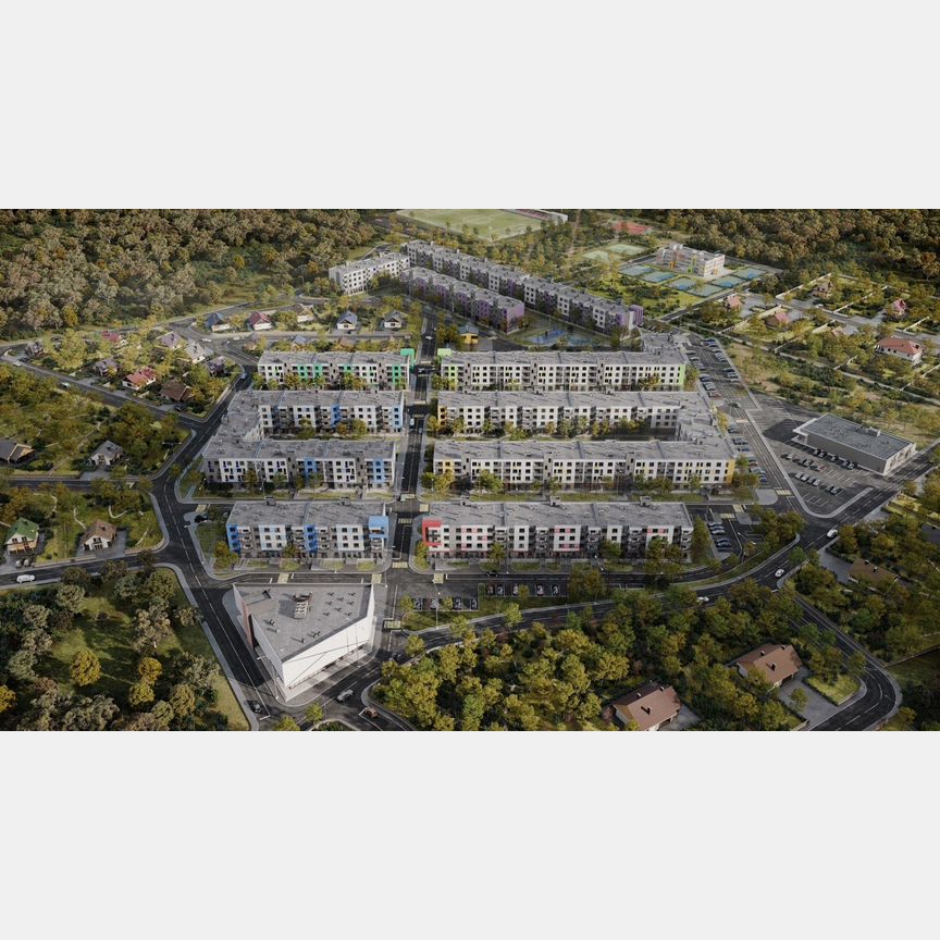 1-к. квартира, 51,6 м², 2/4 эт.