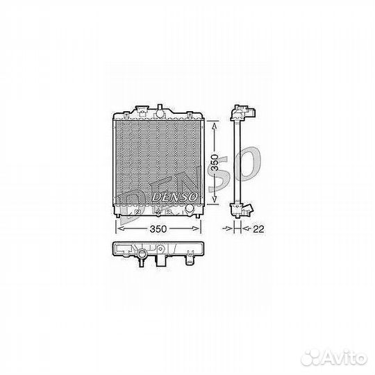 Радиатор Denso DRM40003
