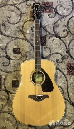 Гитара акустическая 12-струнная Yamaha FG820 12