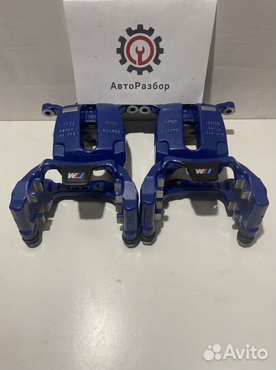 Суппорт тормозного механизма бмв синий