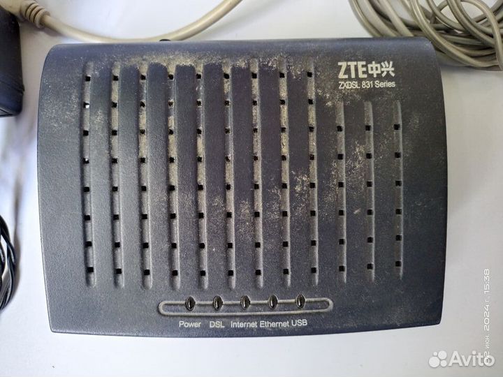 Аппарат модем adsl Modem. zxdsl 831AII