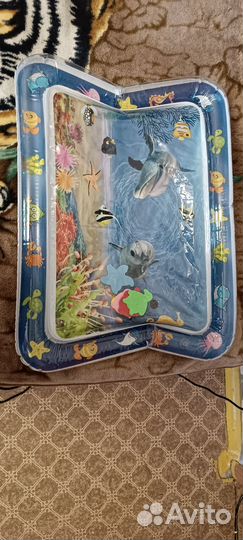 Водный развивающий коврик для детей