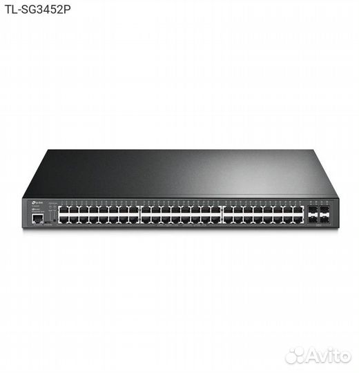 Коммутатор TP-Link TL-SG3452P 48-PoE Управляемый 5