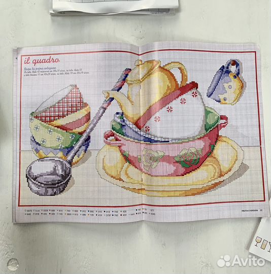 Журналы, буклеты, схемы по вышивке крестом