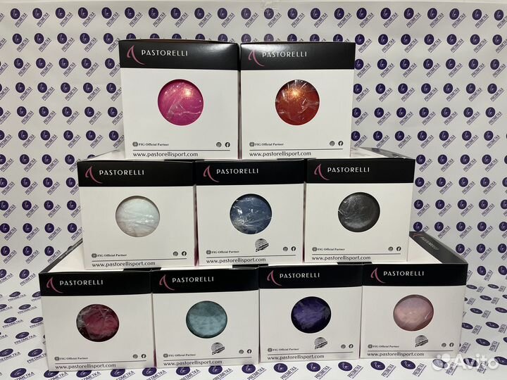 Мяч Pastorelli 18 см Glitter Ирис Новый Цвет