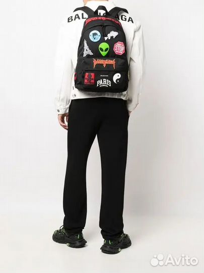 Рюкзак Balenciaga Explorer Logo Patch Backpack