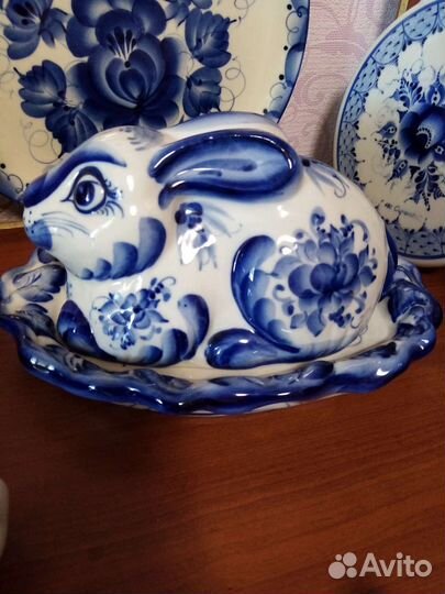 Посуда гжель