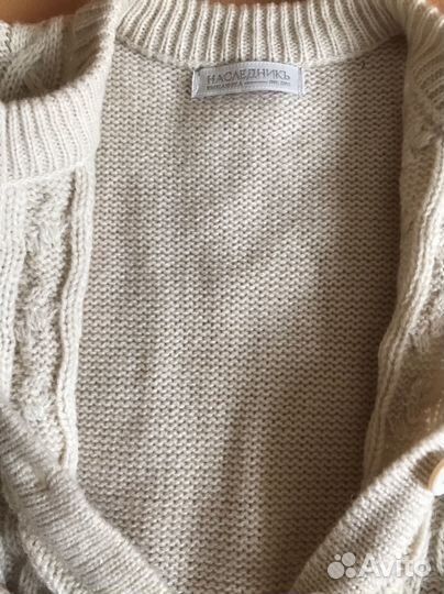 Детский вязаный костюм бренда Наследникъ р. 56/62