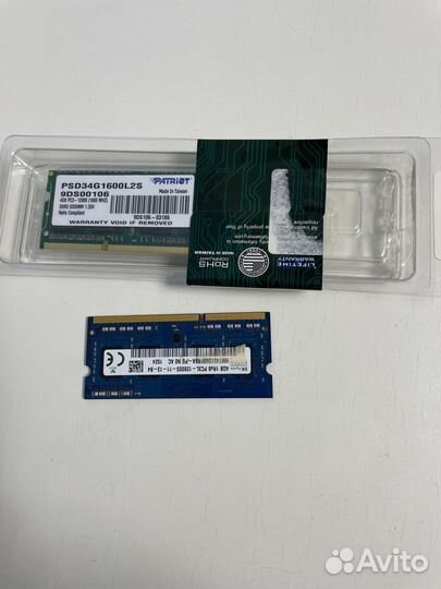 Оперативная память ddr3 для ноутбука 4gb