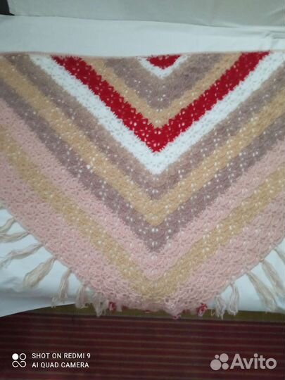 Шаль ручная работа