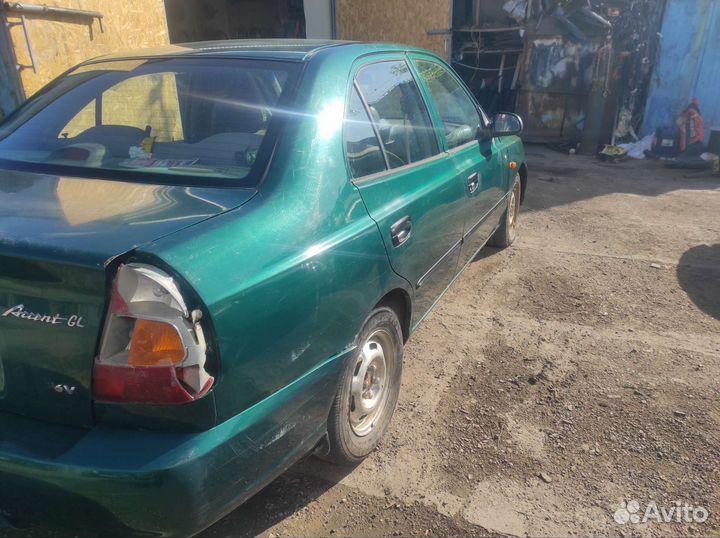 Разбор на hyundai accent