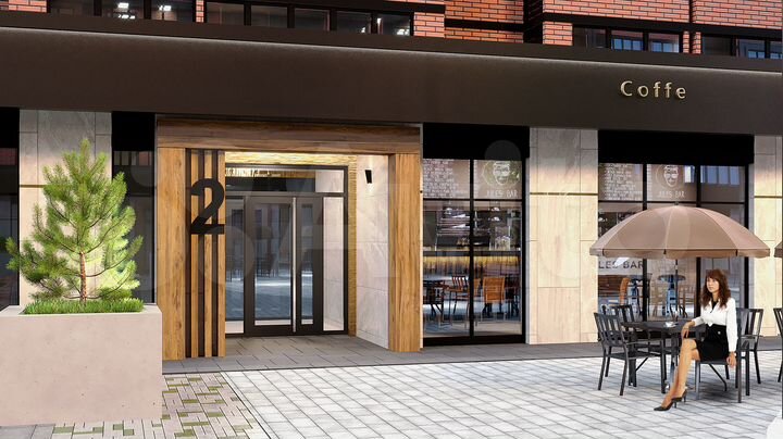 3-к. квартира, 91,1 м², 23/24 эт.