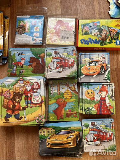 Деревянные пазлы