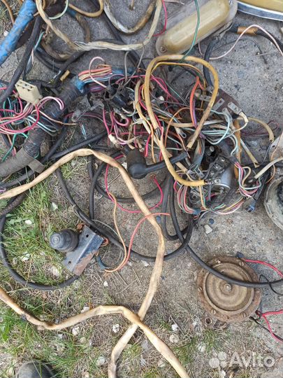 Электропроводка с газ- 24-01 с электрооборуд с нее