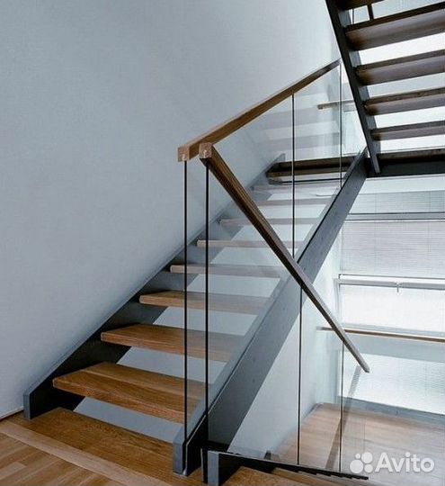 Ограждения для лестниц из стекла с гарантией