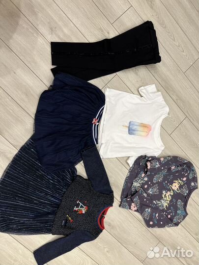 Вещи пакетом на девочку 122