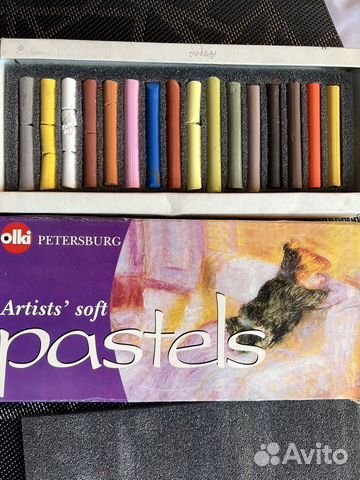 Мелки и краски для рисования, за всё цена