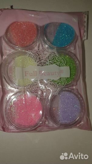 Декор блестки для маникюра