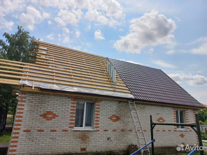 Кровельные работы Монтаж Ремонт Реконструкция крыш