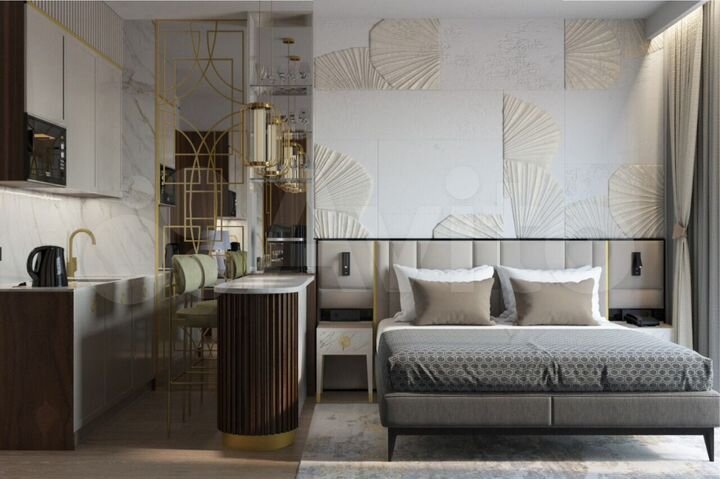 2-к. квартира, 37,9 м², 7/19 эт.