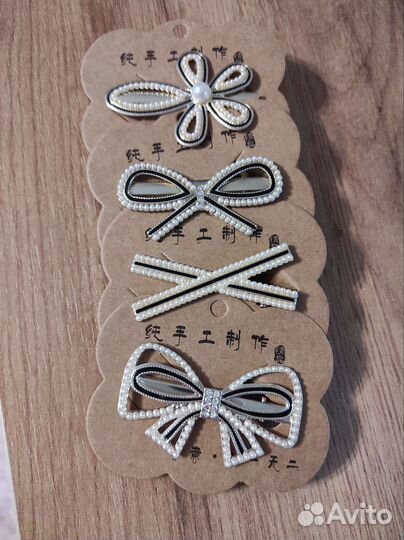 Заколочки для детей и взрослых 6,5 см