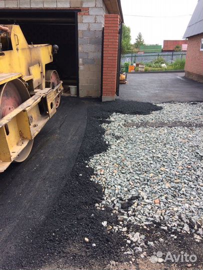 Укладка асфальта