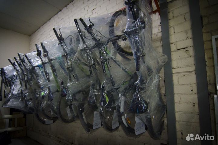 Зимнее хранение велосипедов с техобслуживанием