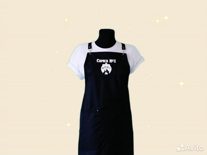 Фартук для кафе с логотипом