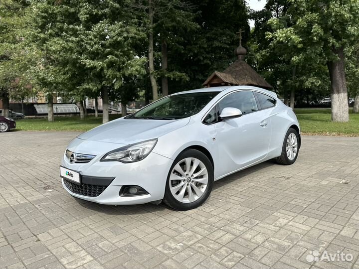 Opel Astra GTC 1.4 AT, 2014, 86 000 км