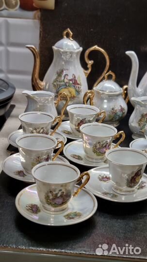 Кофейный сервиз Пастушка Югославия